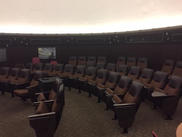 Inside Chabot Planetarium